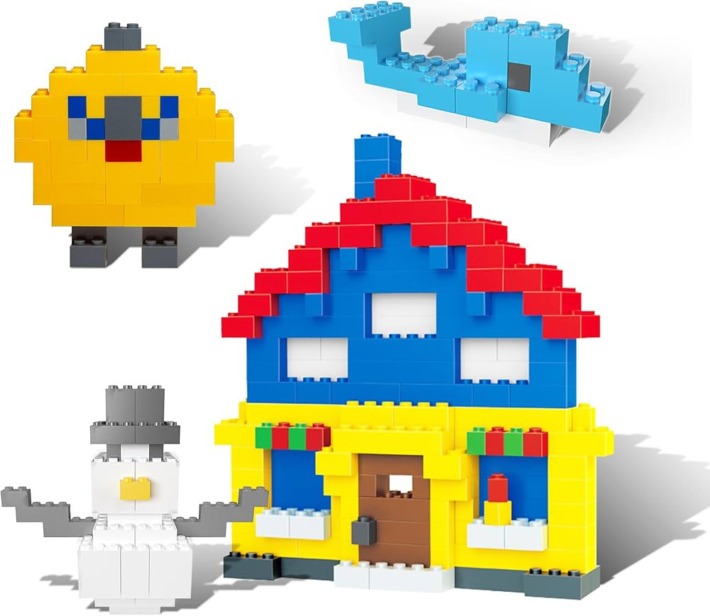 PicassoTiles 2250 PCs Building Block Tiles Creative Shapes to Enhance Imaginative Play Unique Set... | Amazon (US)