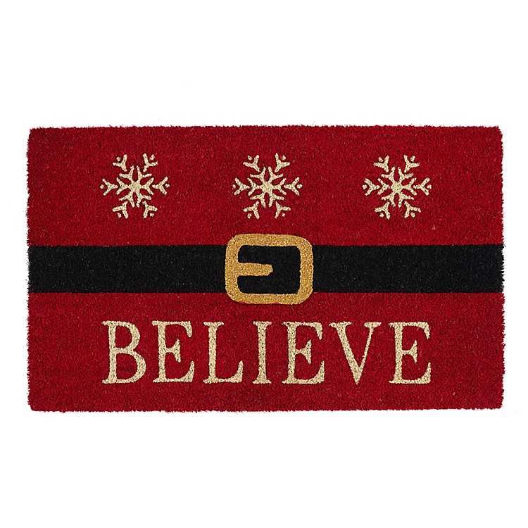 Believe Santa Doormat | Kirkland's Home