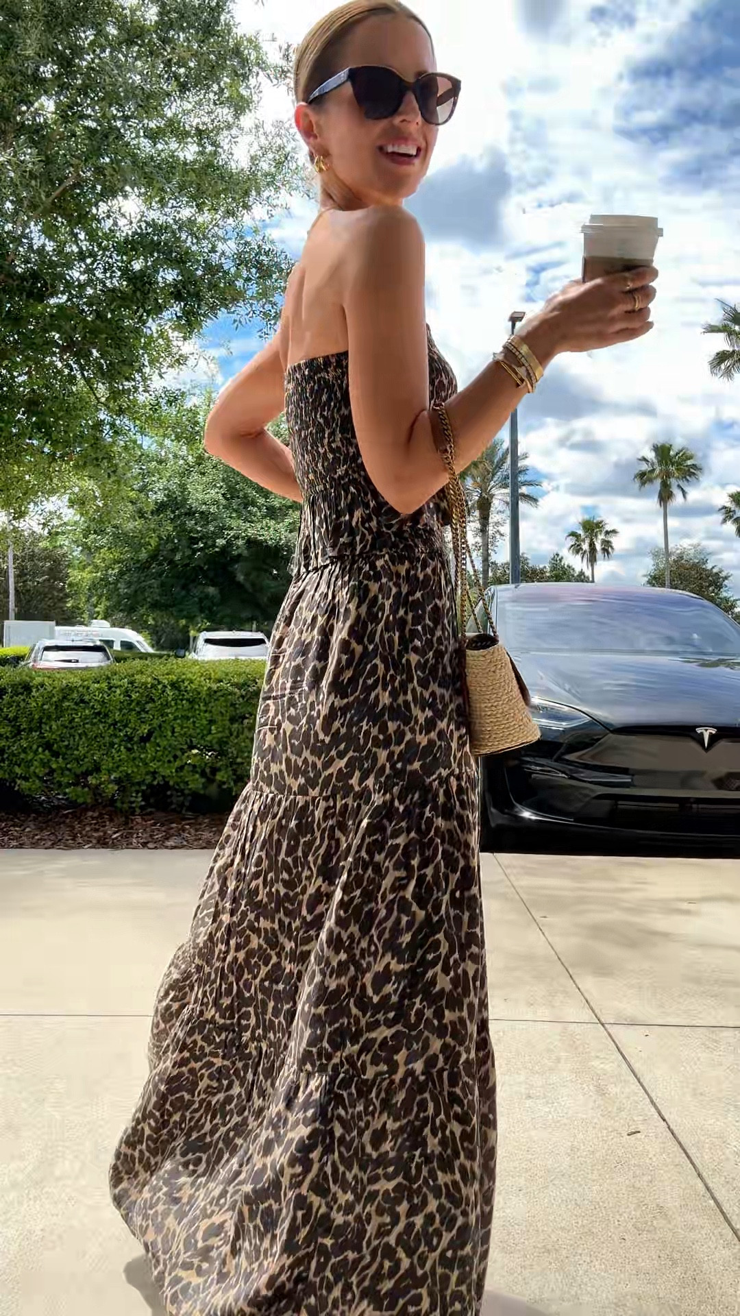 New Aerie matching wide leg pant set - XS in top and XS short in pants. Summer outfit. Beach vacation. Resort wear. Resort outfit. Swimsuit coverup. Prada raffia slides. YSL raffia bag. Festival outfit. Concert outfit. 

#LTKTravel #LTKootd #LTKPetite