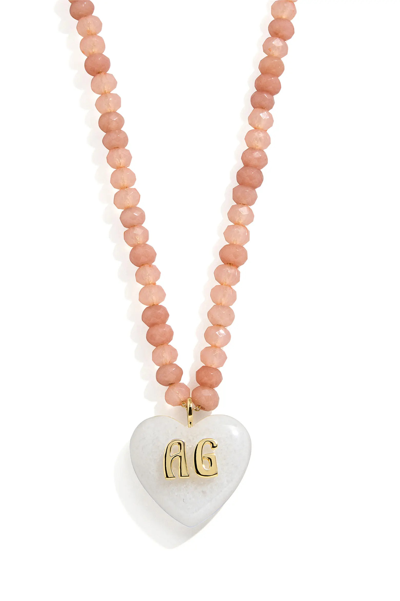 Semiprecious Heart Initial Pendant Necklace (Women) | Nordstrom | Nordstrom