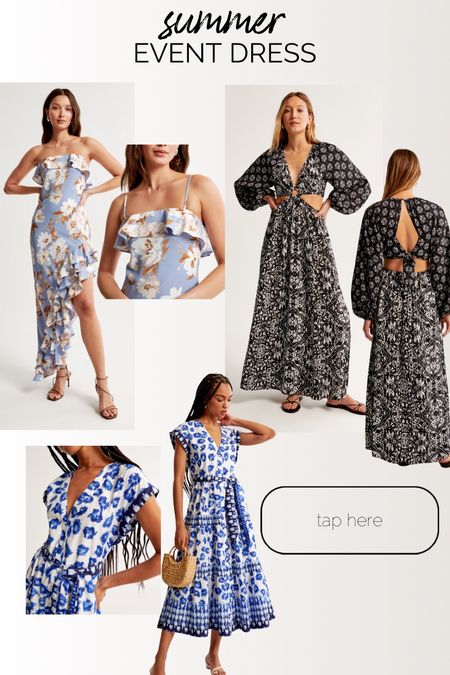 Summer dresses perfect for Mother’s Day, wedding guest dress on a beach, or garden party! Love the details on all 3 of these beautiful dresses  

#LTKstyletip