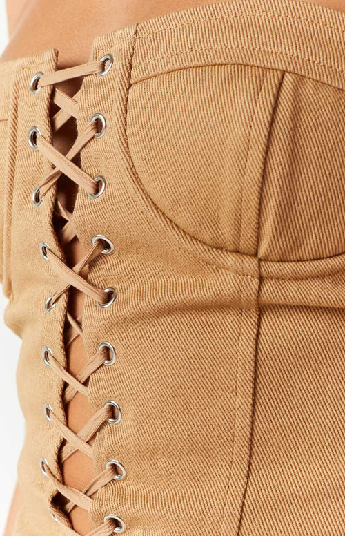Lioness East Gate Corset Stone | Beginning Boutique (AU)