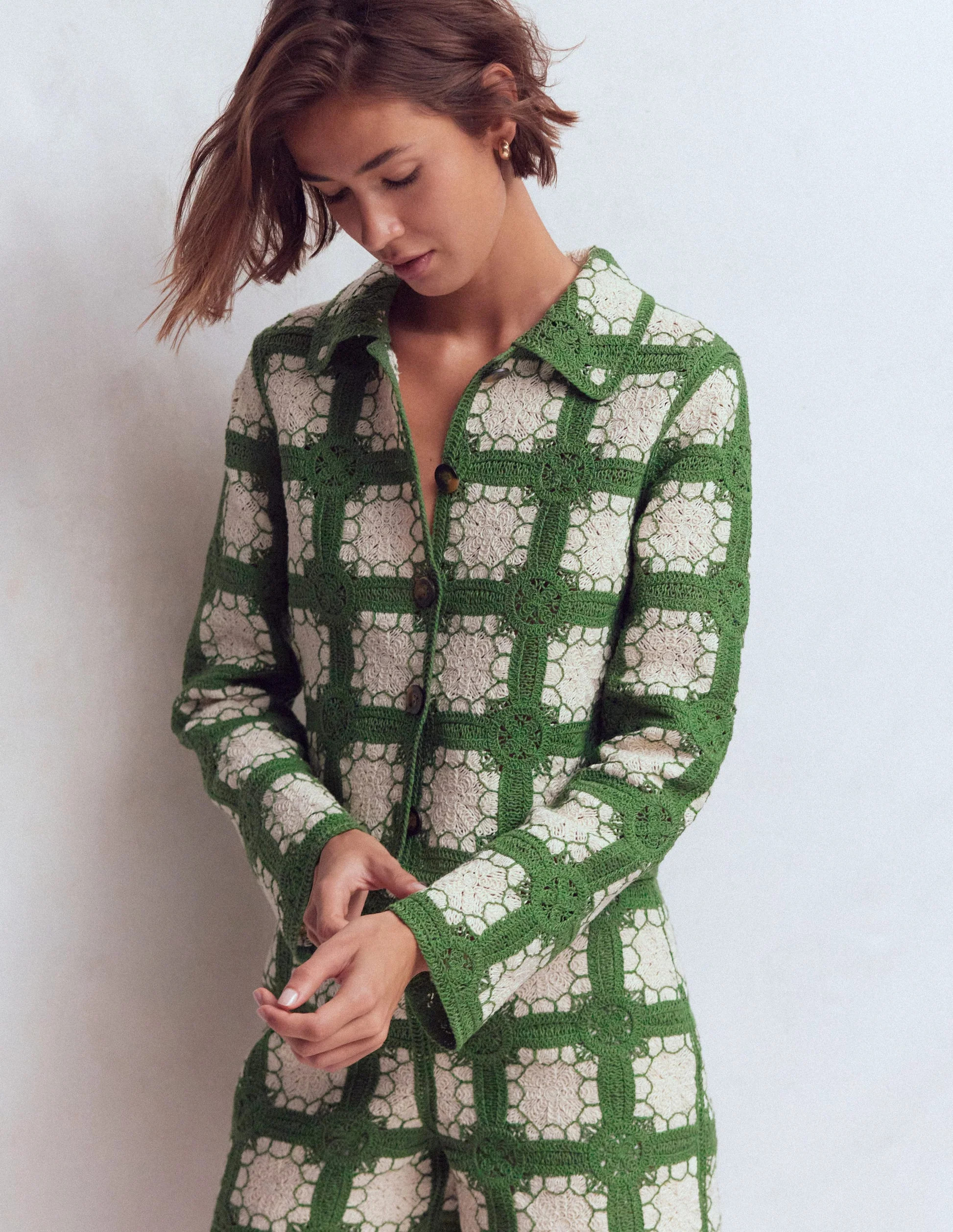 Crochet Jacket-Multi | Boden (US)