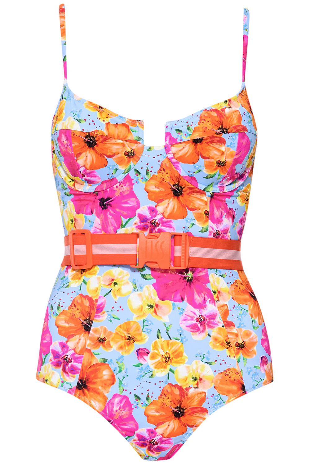 Montego Underwire Hibiscus Swimsuit | VETCHY