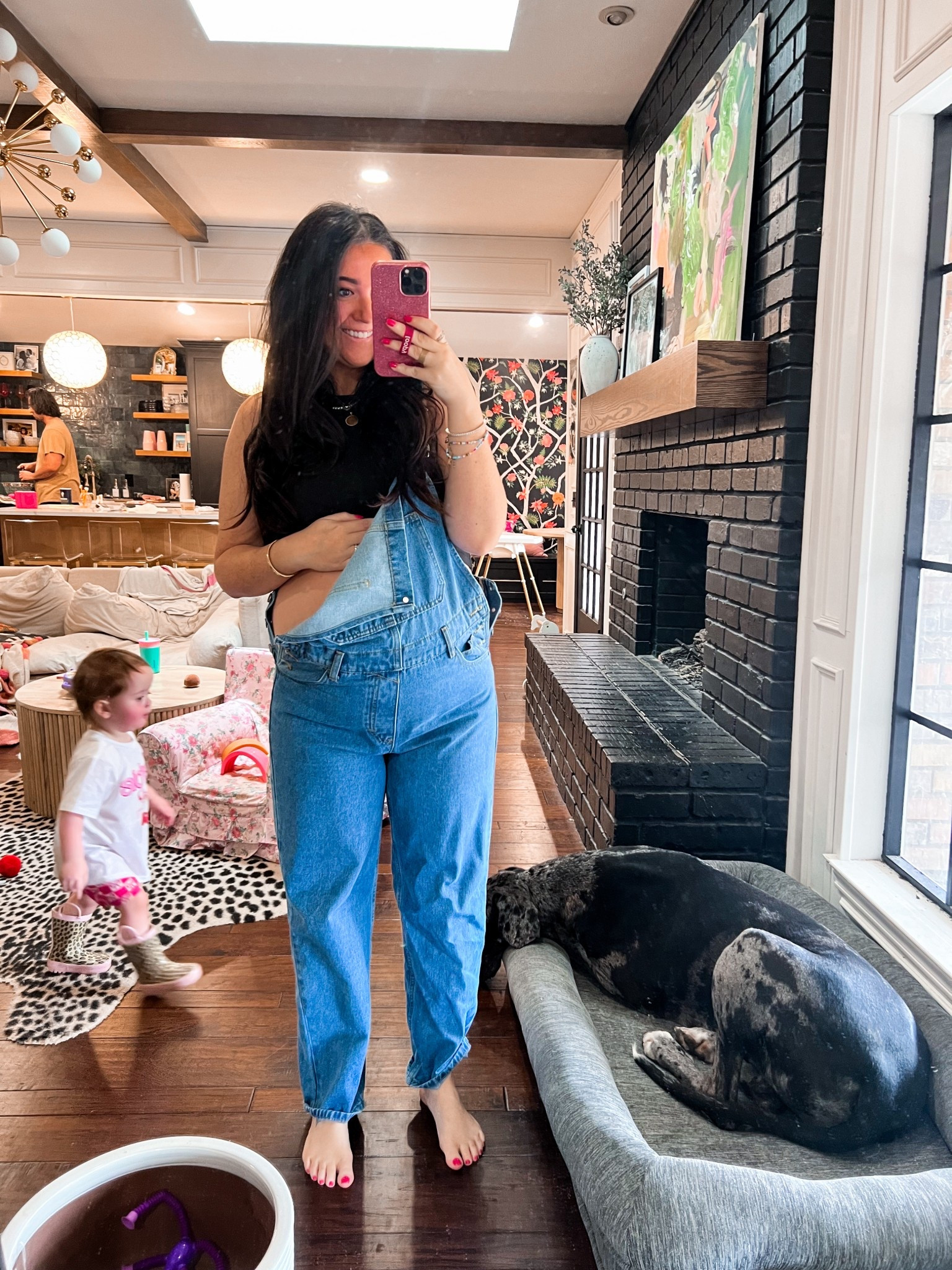 Overalls pregnant bump mom spring summer Amazon 

#LTKSeasonal #LTKStyleTip #LTKBump