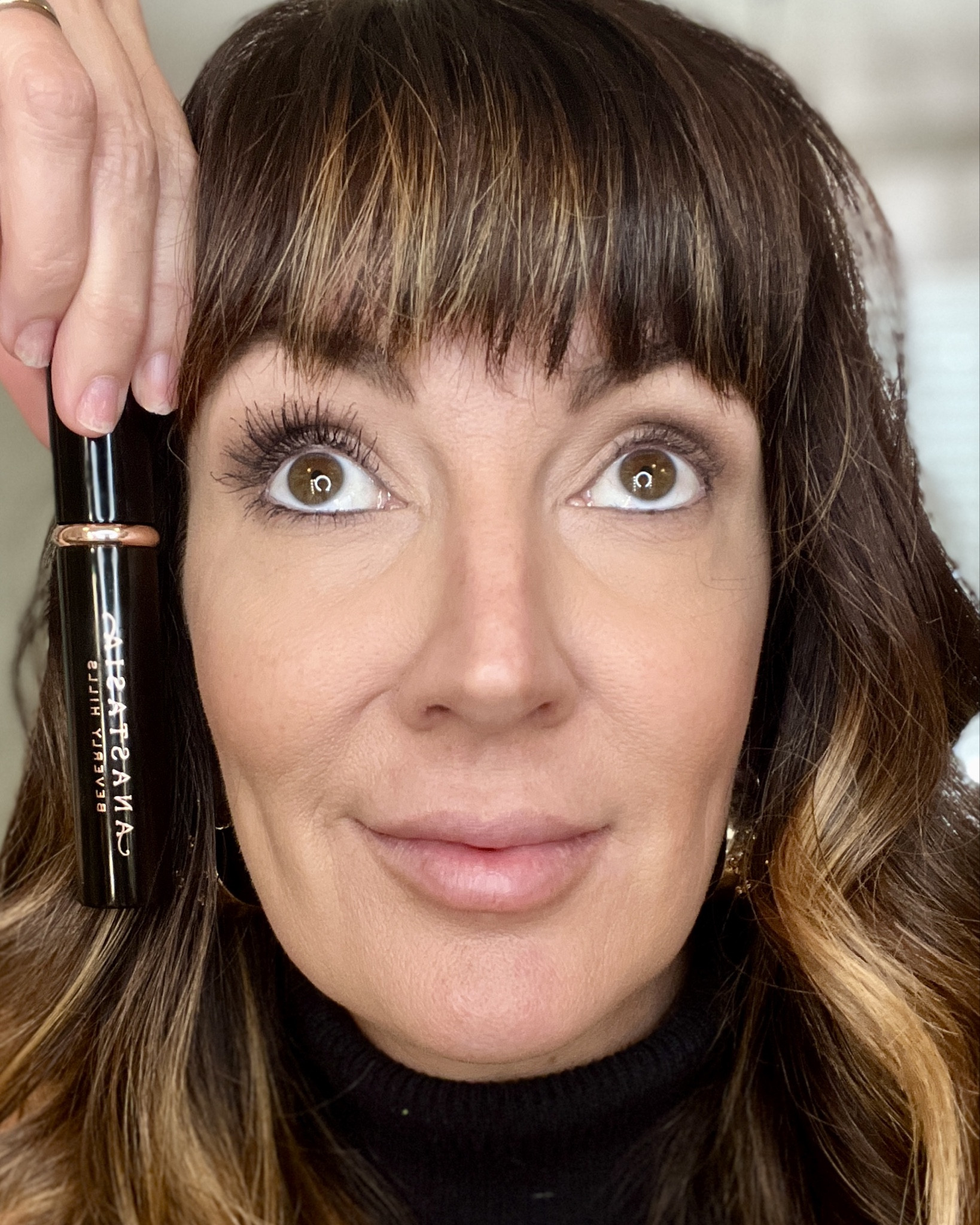 EYE 👁️ am IMPRESSED by this ABH mascara!!! Swipe to see in action 👉🏼

#LTKOver40 #LTKBeauty #LTKFindsUnder50