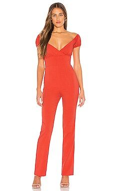 Privacy Please Runaway Jumpsuit in Coral from Revolve.com | Revolve Clothing (Global)