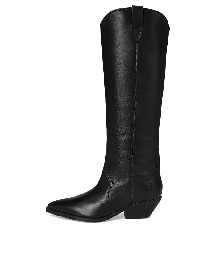 Marc Fisher LTD Ander Women's Boots Black Leather : 6 M | Zappos.com