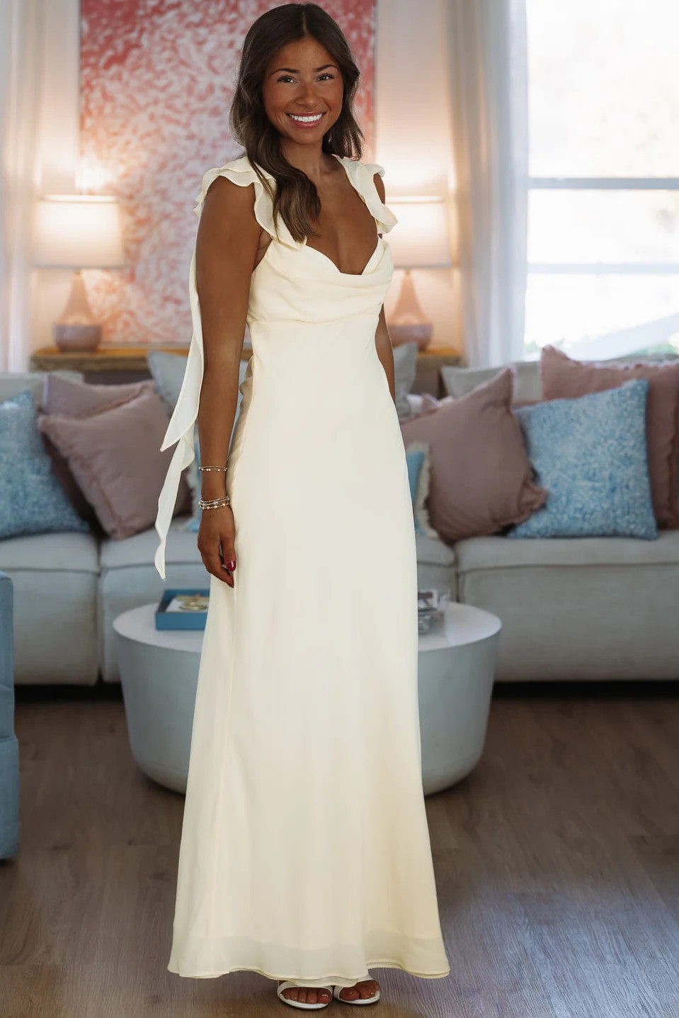 Breathless Maxi Dress - Yellow | Hazel and Olive