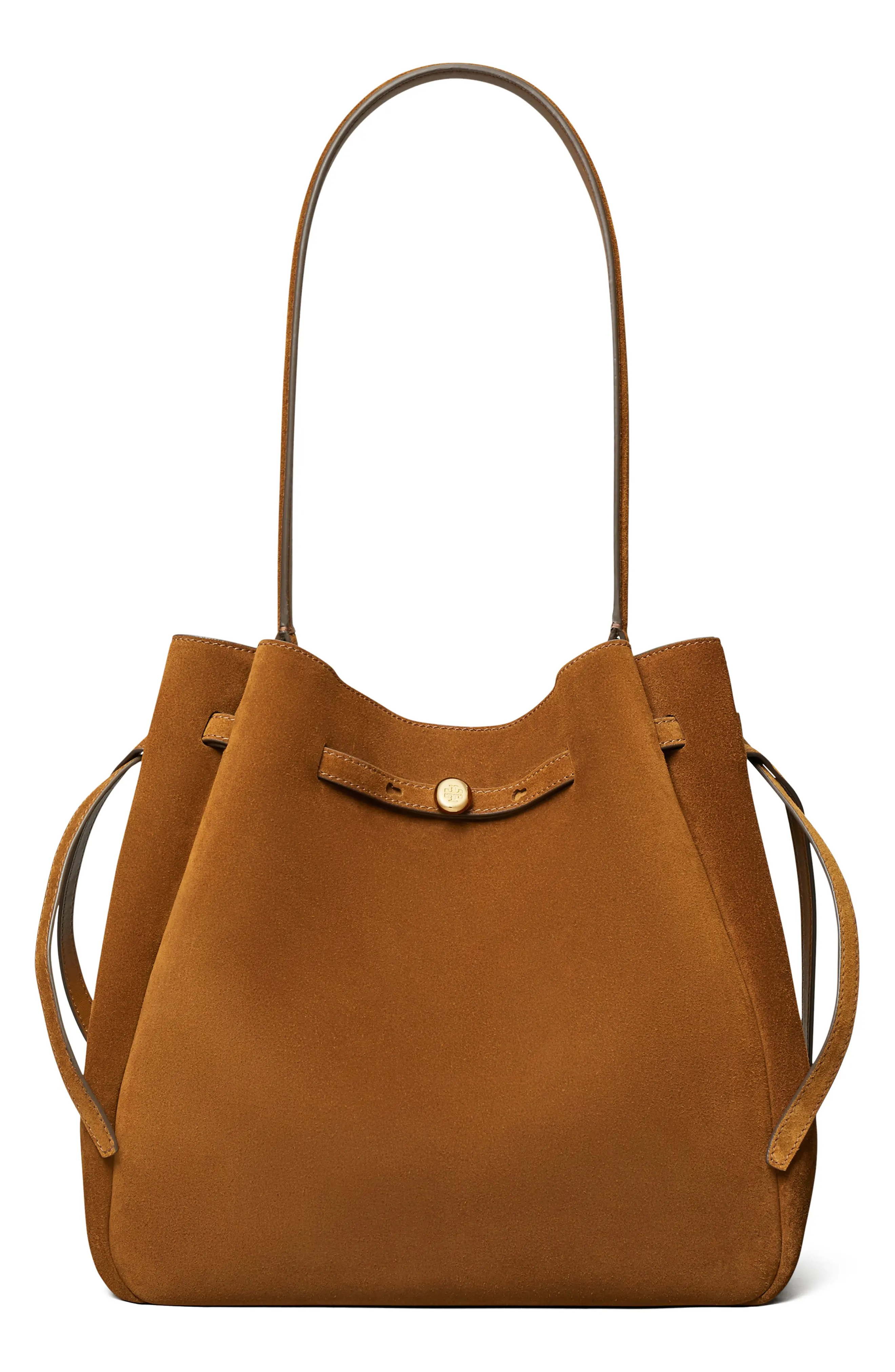 Tory Burch Large Romy Suede Bucket Bag (Women) | Nordstrom | Nordstrom