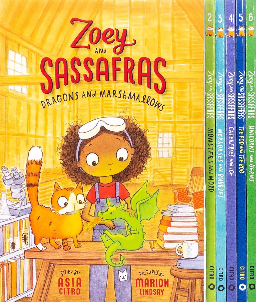 Amazon.com: Zoey and Sassafras Books 1-6 Pack (Zoey and Sassafras, 7): 9781943147595: Citro, Asia... | Amazon (US)