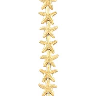 Gold Metal Starfish Beads, 14mm by Bead Landing™ | Michaels Stores
