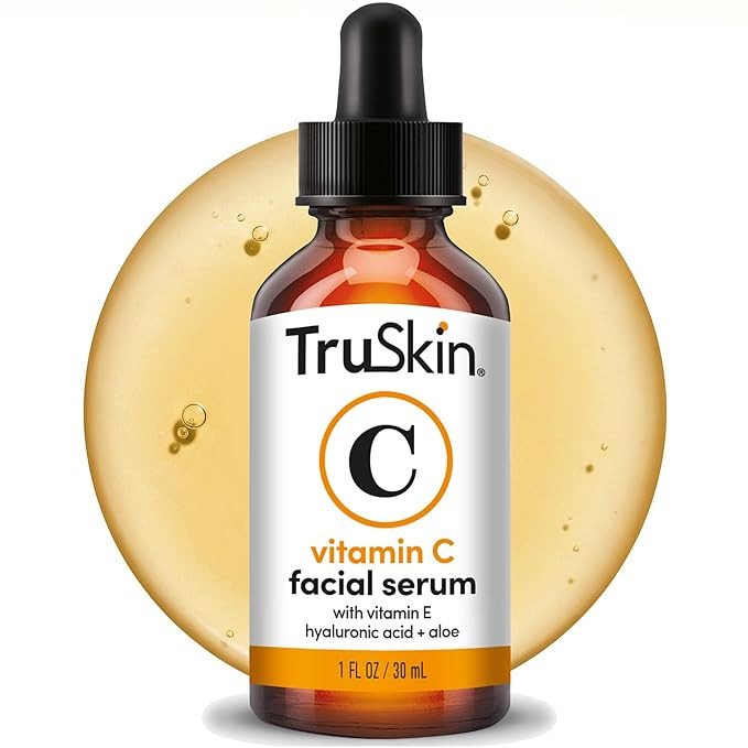 TruSkin Vitamin C Serum for Face - Anti Aging Face Serum with Hyaluronic Acid & Vitamin E - Brigh... | Amazon (US)