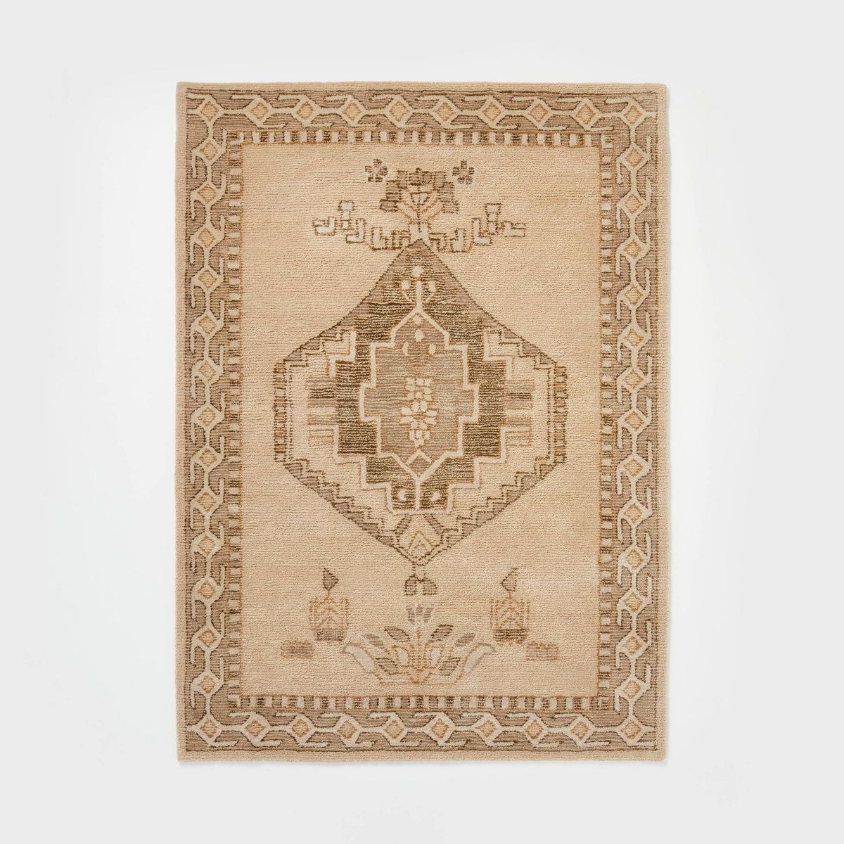 9'x12' Hand Tufted Persian Style Rug Cream - Threshold™ designed with Studio McGee | Target