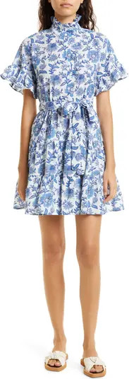 Violetta Ruffle Tie Waist Dress | Nordstrom