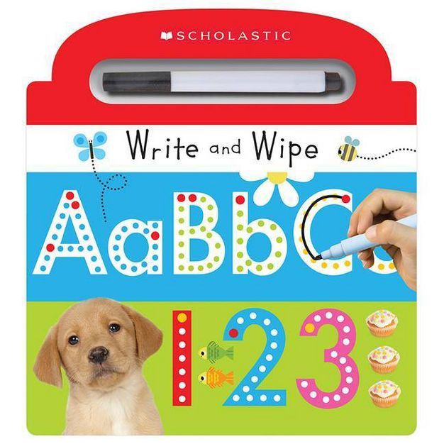 Write and Wipe ABC 123 ( Scholastic Early Learners) (Mixed media product) by Scholastic Inc. | Target