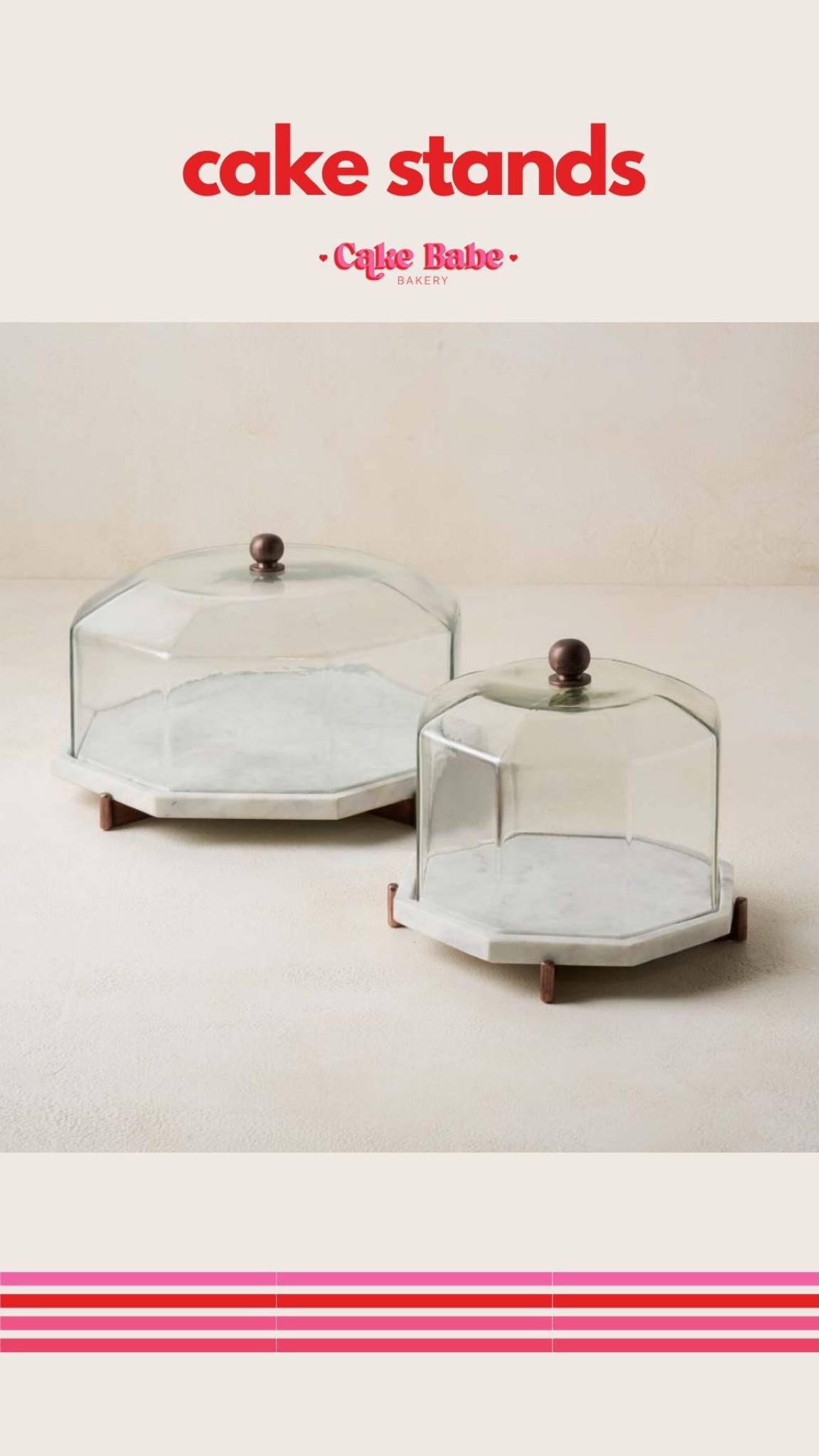 Add this unique cake stand to your collection! 