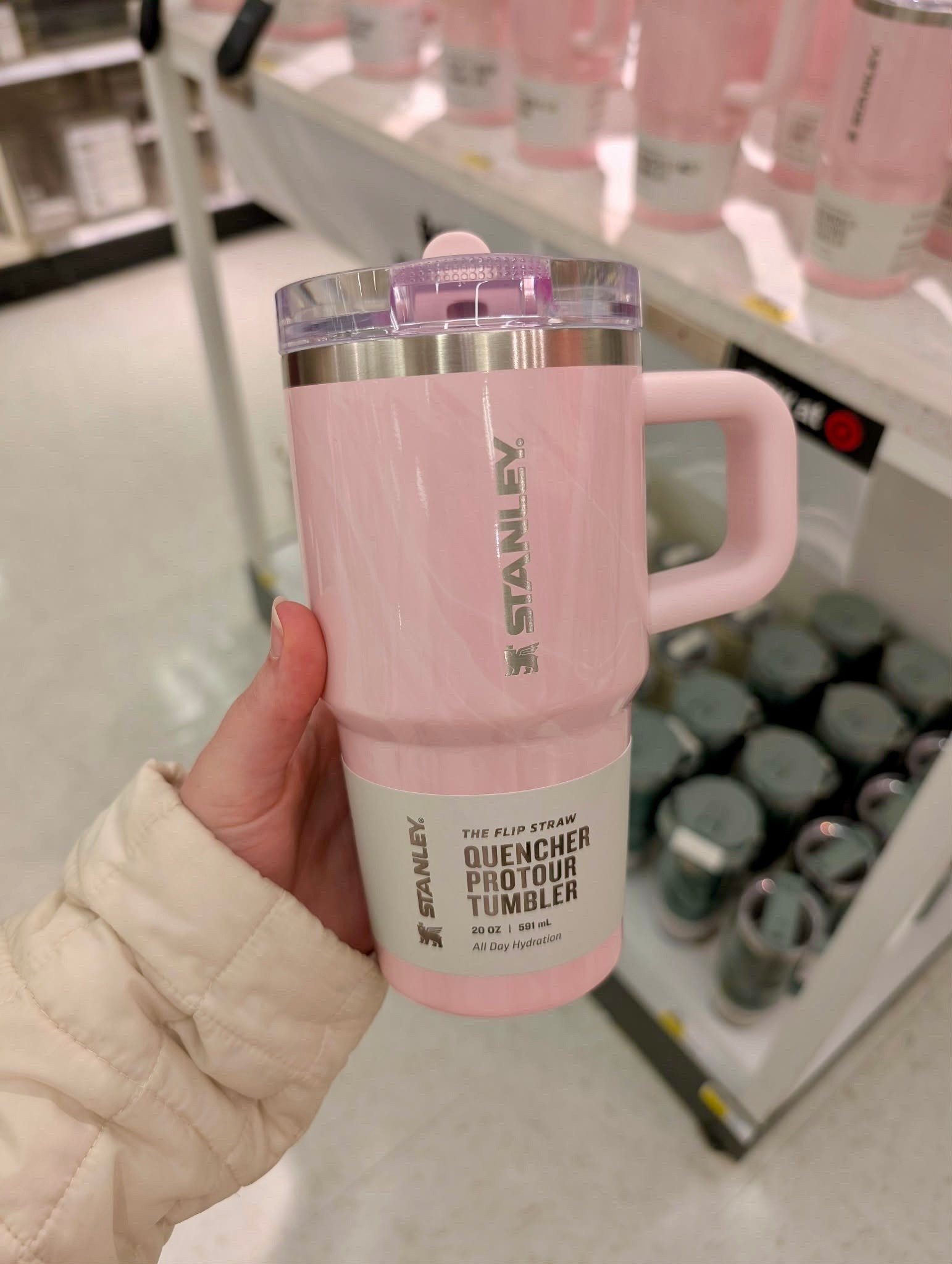 Omg so cute in person!!! 🎀🤍

✨ NEW Stanley Releases at Target ✨
The brand new Stanley tumblers just dropped and the colors are absolutely gorgeous. Perfect for gifting, upgrading your daily hydration, or collecting the newest styles.

Multiple sizes and styles available. Going fast 🩷💚🤍

🔍 Stanley cup, Stanley tumbler, Stanley Quencher, Target Stanley drops, Target new releases, Stanley Calacatta, Pink Amethyst Calacatta, holiday gift ideas, gifts for her, gifts for teens, water bottles, trendy gifts, pink cup, valentines gift, Valentine’s Day, Galentines party, viral gifts, hydration essentials, winter gifts, Target finds, new at Target, Stanley restock, cup collection, aesthetic drinkware 



#LTKFindsUnder50 #LTKFindsUnder100 #LTKSaleAlert