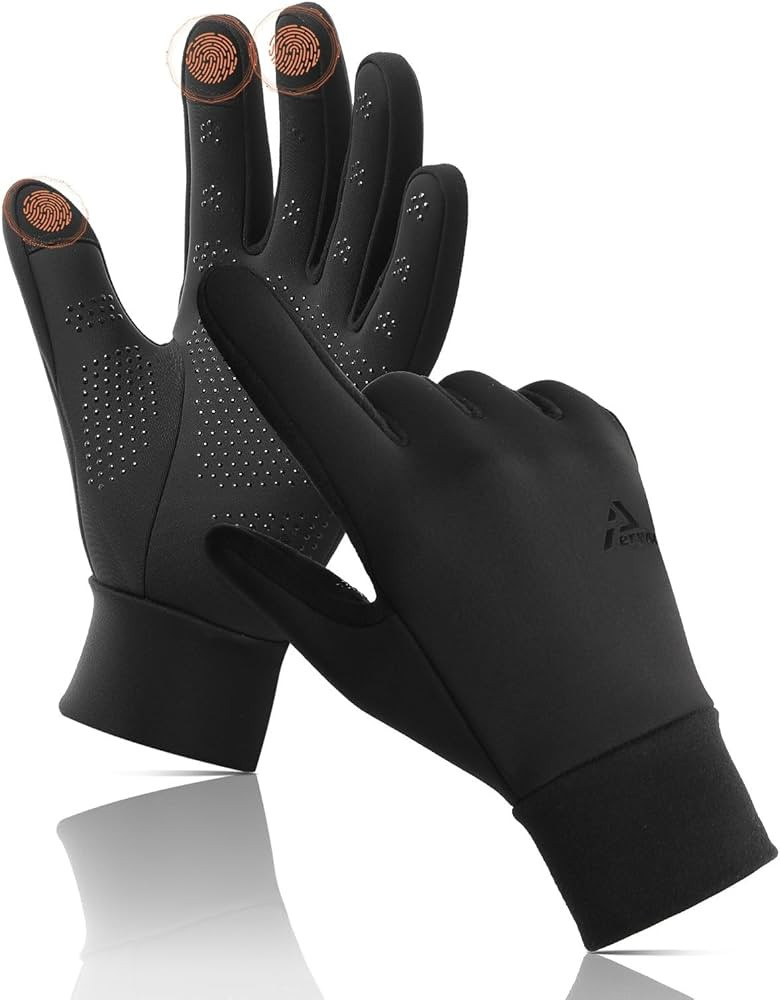 Winter Gloves Women Men Cold Weather Touch Screen 3-Layers Liner Glove for Running, Cycling, Biki... | Amazon (US)