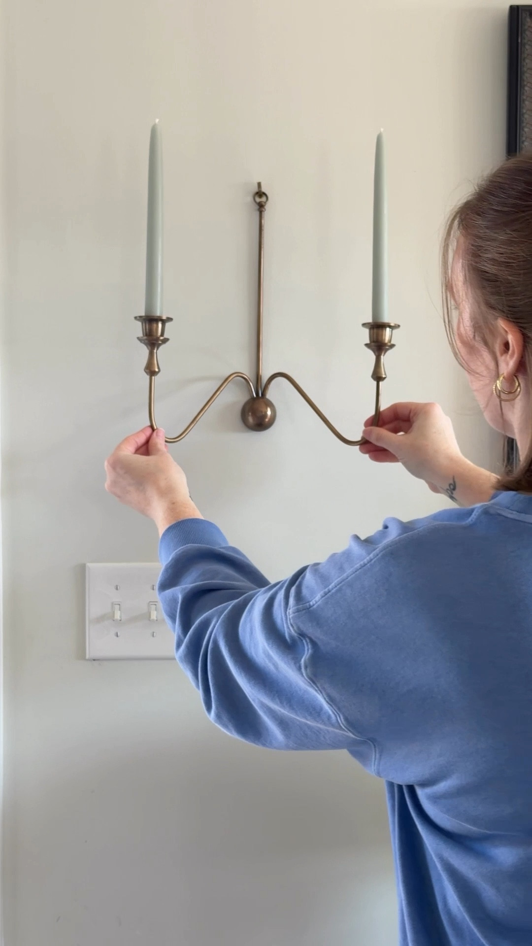 Spring candles. Taper candles. Beeswax candles. Candle sconce. Spring home decor 

#LTKHome #LTKSeasonal