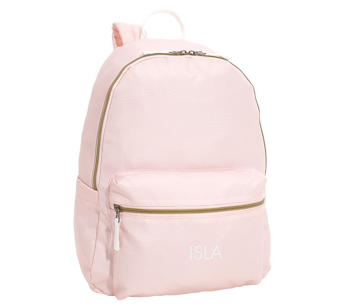 Colby Solid Blush Backpacks | Pottery Barn Kids