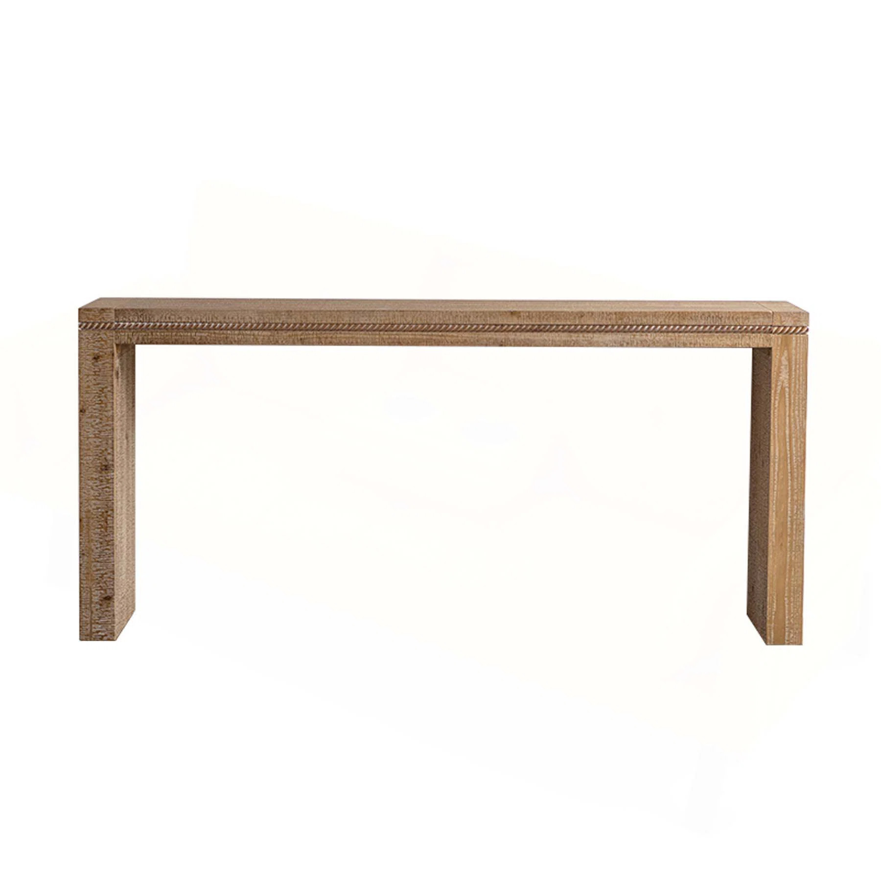 Solid Wood Console Table for Living Room, Long Sofa Table with Retro Design and Narrow Entryway F... | Wayfair North America