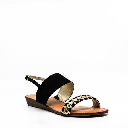 Carlos By Santana Women's Tex Black Sandal - 10M | Walmart (US)