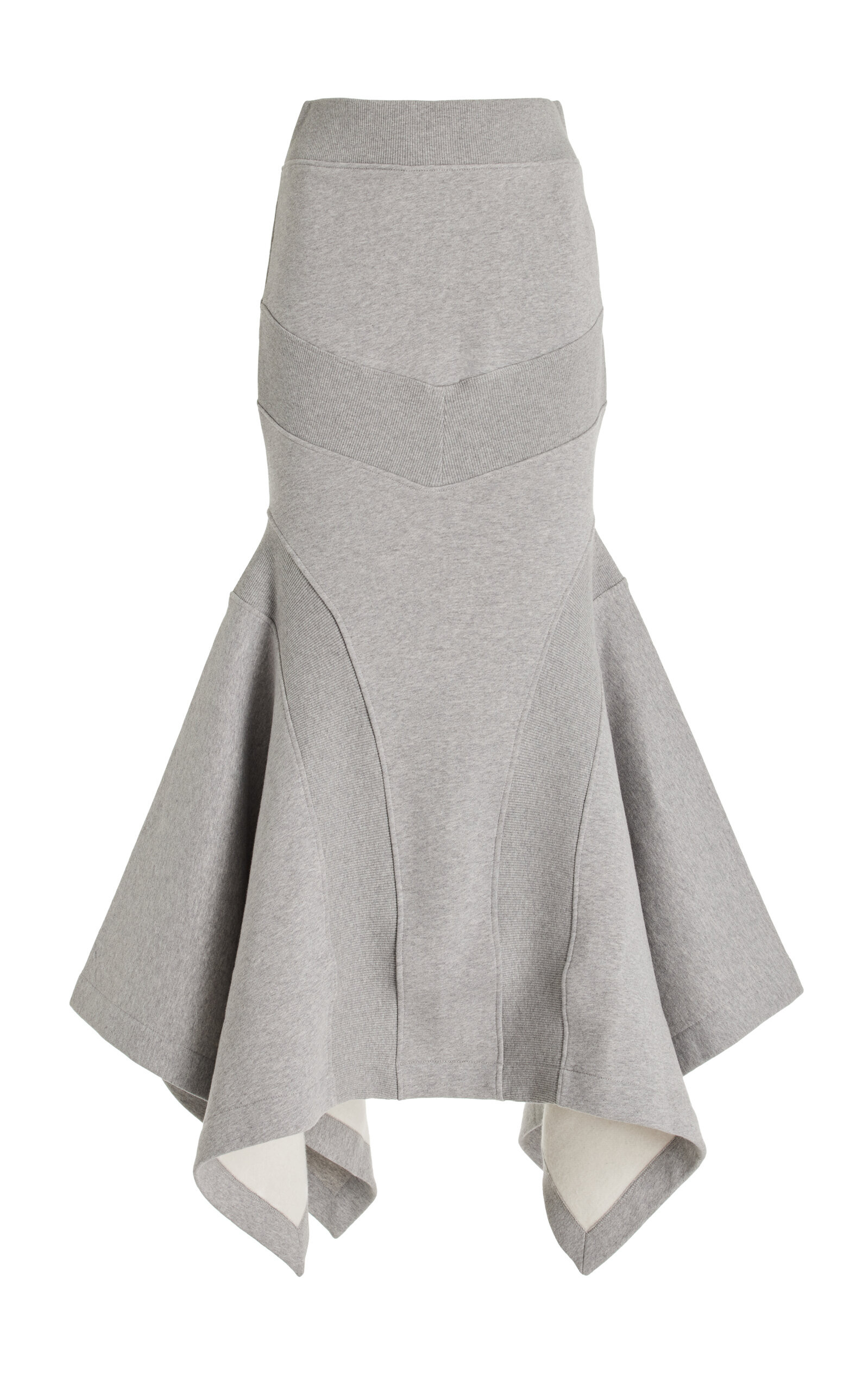 Cotton Sweatshirt Midi Skirt | Moda Operandi (Global)
