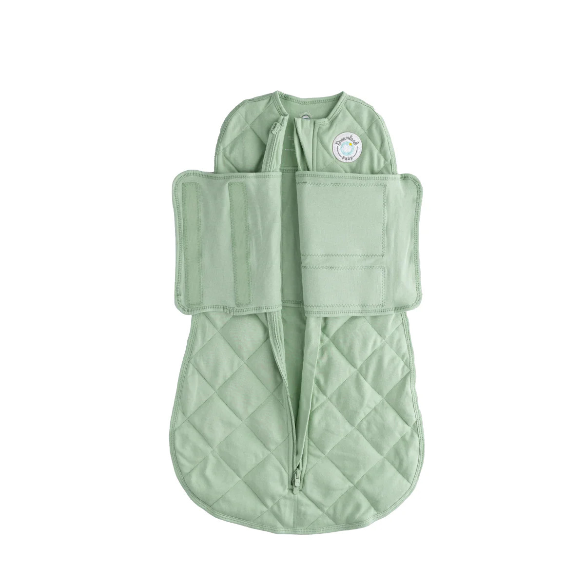 Dream Weighted Sleep Swaddle - Sage Green | Dreamland Baby