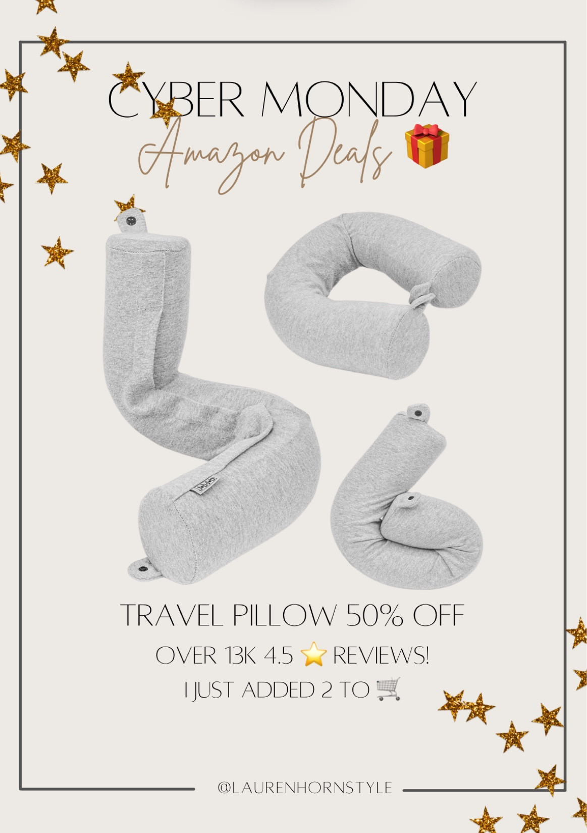 Travel pillow on Amazon . Tap photo below to shop and follow for more!  X

#LTKHoliday #LTKfindsunder50 #LTKtravel