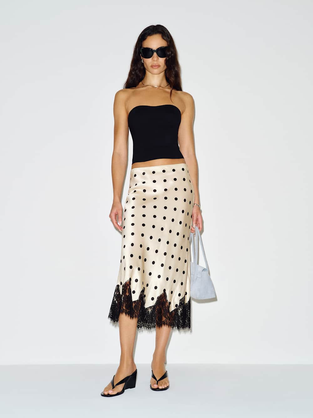 Carolina Silk Skirt | Reformation (Global)