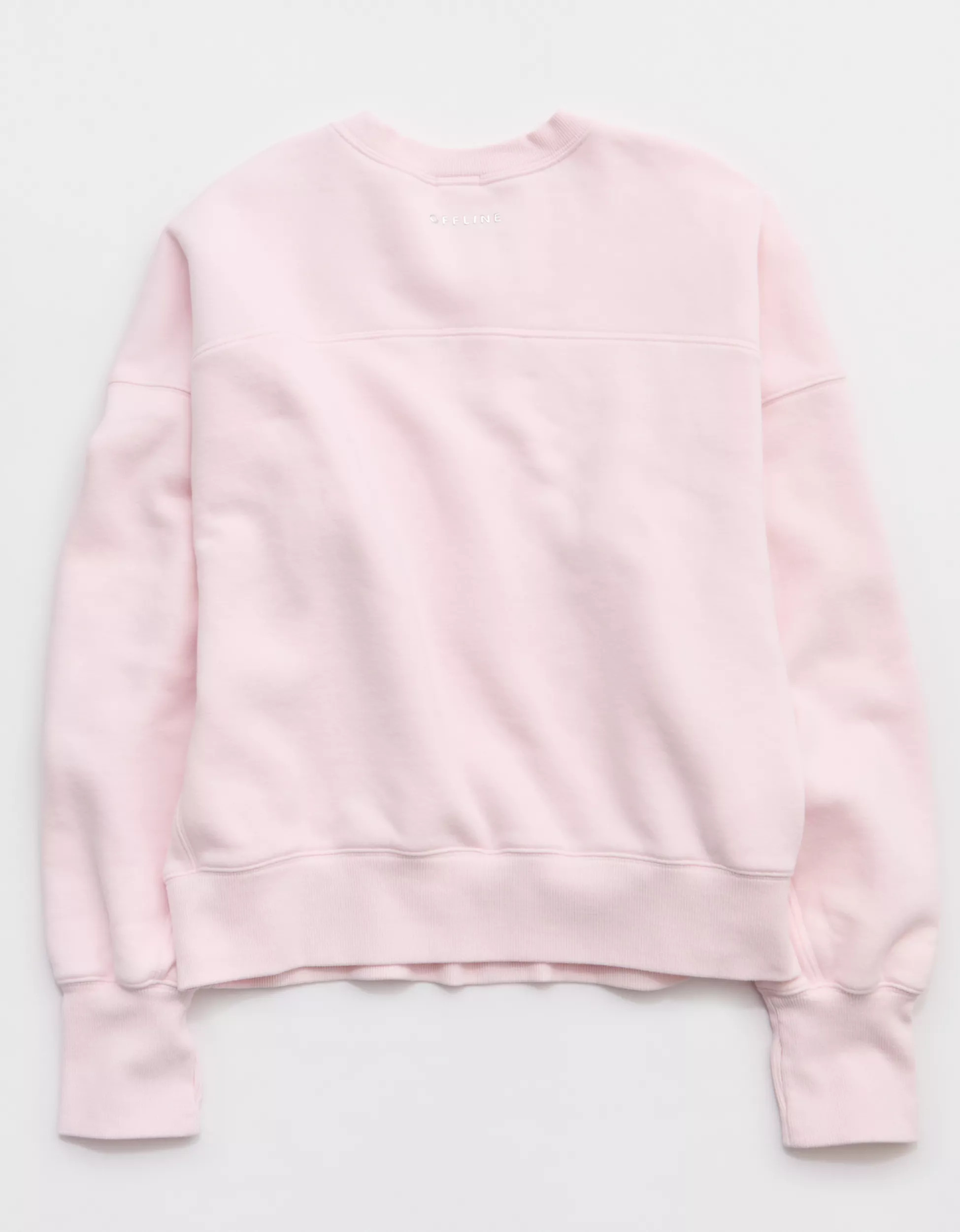 OFFLINE By Aerie Cloud Fleece Classic Crewneck Sweatshirt | Aerie