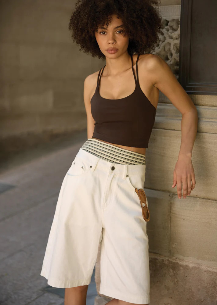 Off Duty Vintage Wash Denim Shorts | Lorna Jane (US)