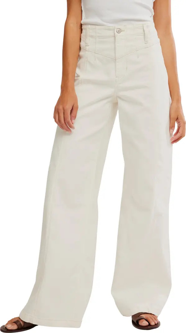 Libre Front Yoke Wide Leg Jeans | Nordstrom