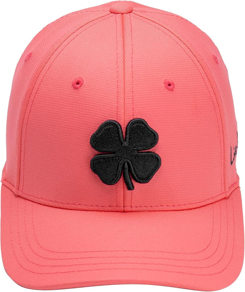 Black Clover Spring Luck Psych Pink L/XL Hat with Navy Clover | Amazon (US)