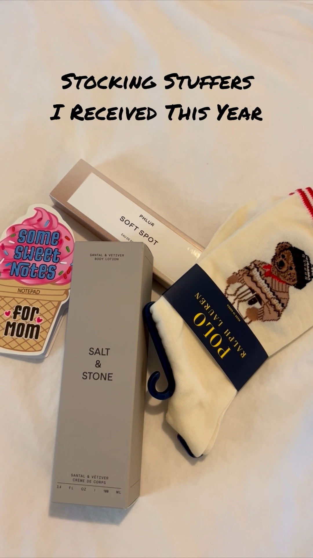 I love the sweet little stocking stuffers I received this year! And no, these are not from me to me - they are from my husband and my boys and a nice surprise.

#LTKHoliday #LTKGiftGuide #LTKFindsUnder50