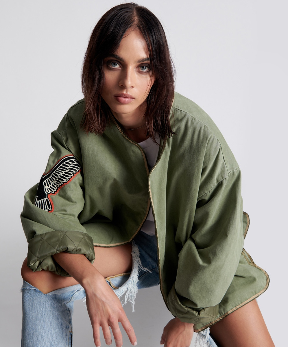 EAGLE EYE STUFFED JACKET | OneTeaspoon