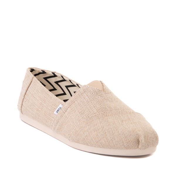 Mens TOMS Alpargata Slip-On Casual Shoe - Natural | Journeys