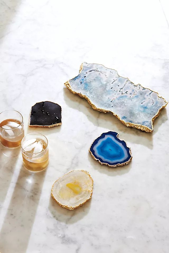 Agate Coaster | Anthropologie (US)