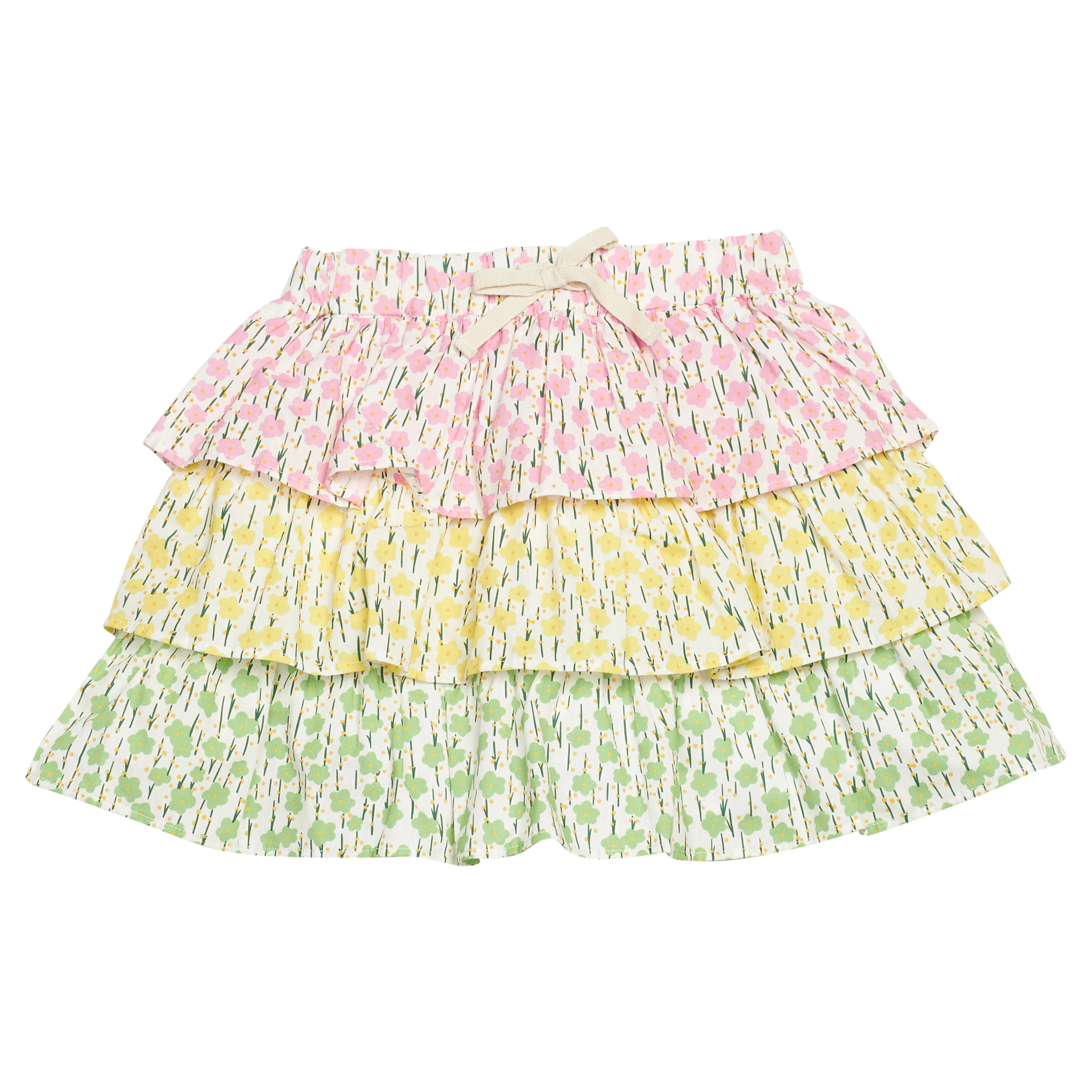Multi Tiered Skort - Darien Daisies | BISBY Kids