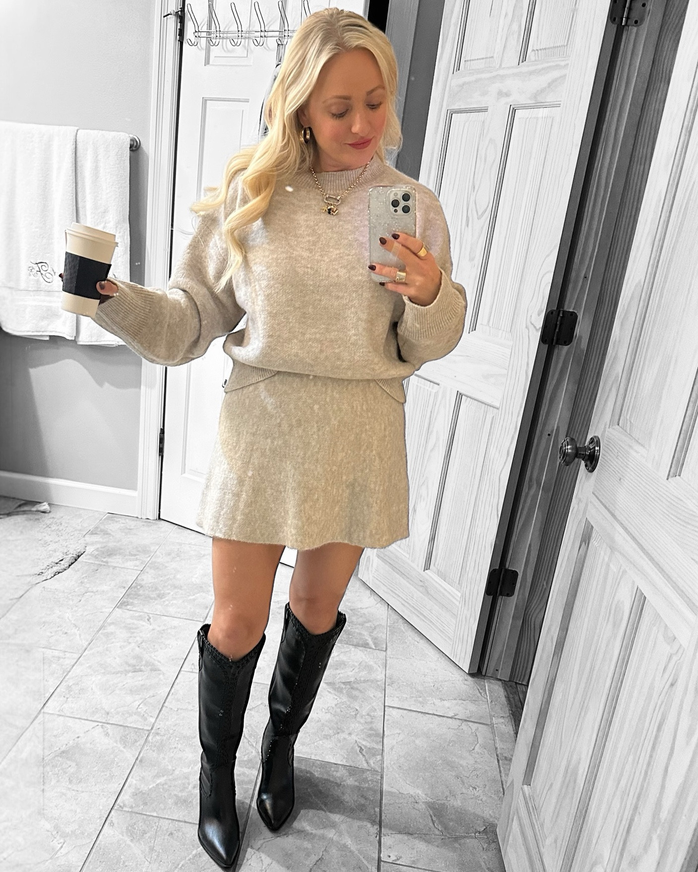 If you love sets- this soft skirt and sweater are going to be your favs!!! The skirt has an elastic waist and it’s the perfect instant, easy throw on outfit! top and skirt are both only $36!!!! Boots are my favorite  and have a bunch of colors! The braided detail is so adorable!!

#LTKFindsUnder50 #LTKFindsUnder100 #LTKSaleAlert