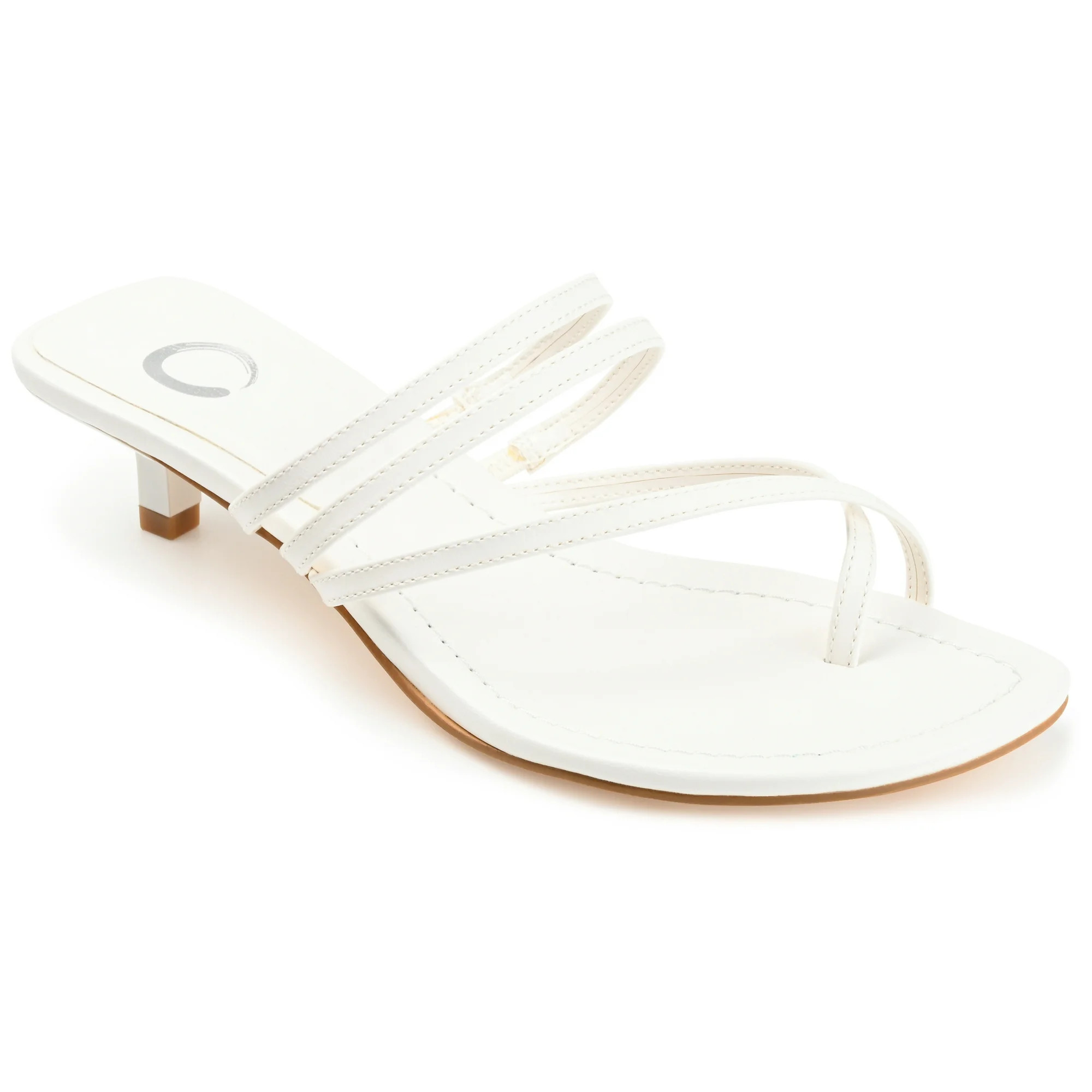 Journee Collection Womens Lettie Tru Comfort Foam Open Toe Kitten Heel Pumps | Walmart (US)