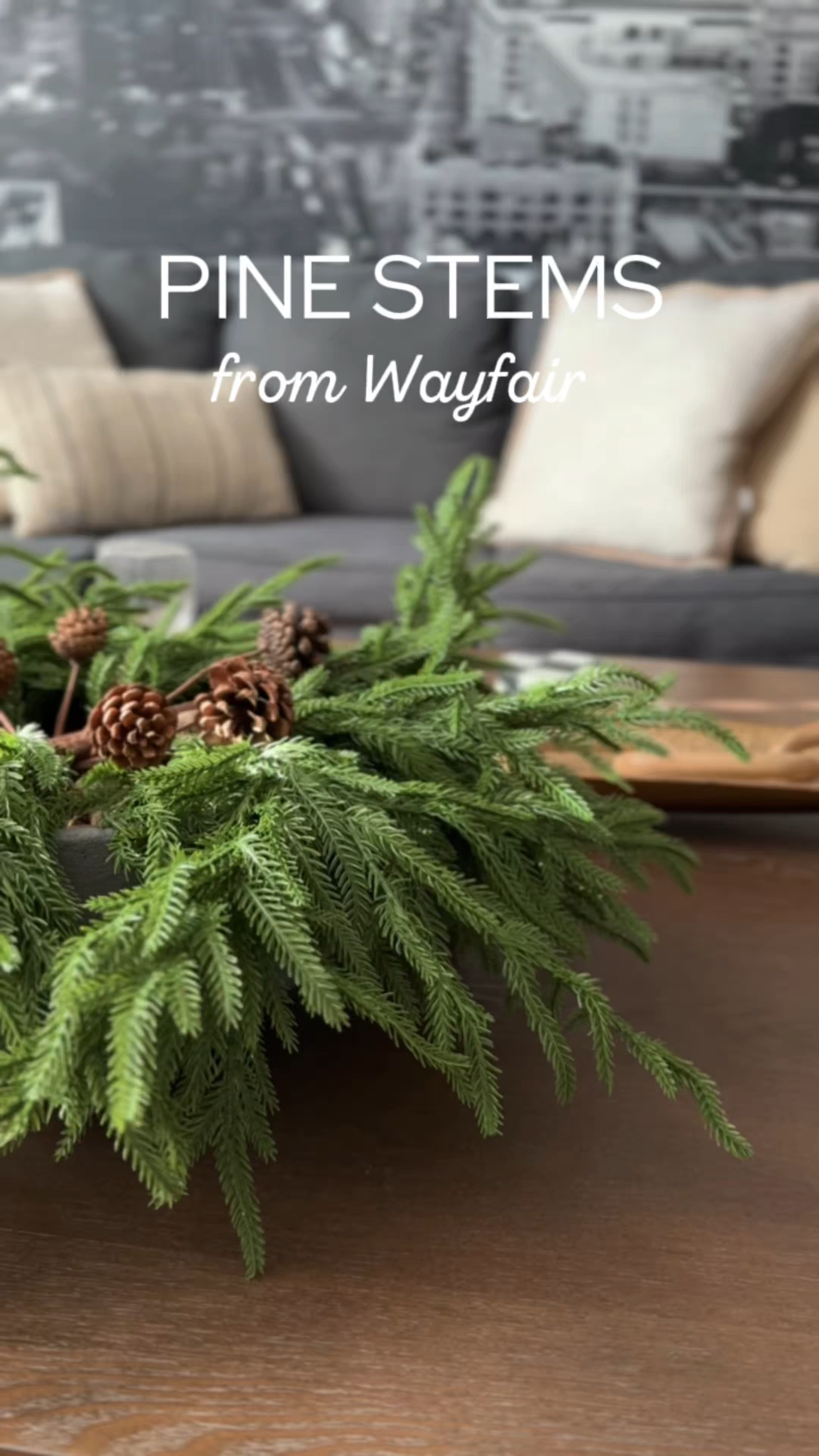 I'm teaming up with @Wayfair to bring you this stunning holiday centerpiece featuring pine stems. It's available now at a special Cyber Week price, along with a selection of festive items up to 70% off, plus fast shipping! #wayfair #wayfairpartner #ad holiday decor, holiday decorations, holiday table decor, home decor


#LTKHoliday #LTKWatchNow #LTKSeasonal