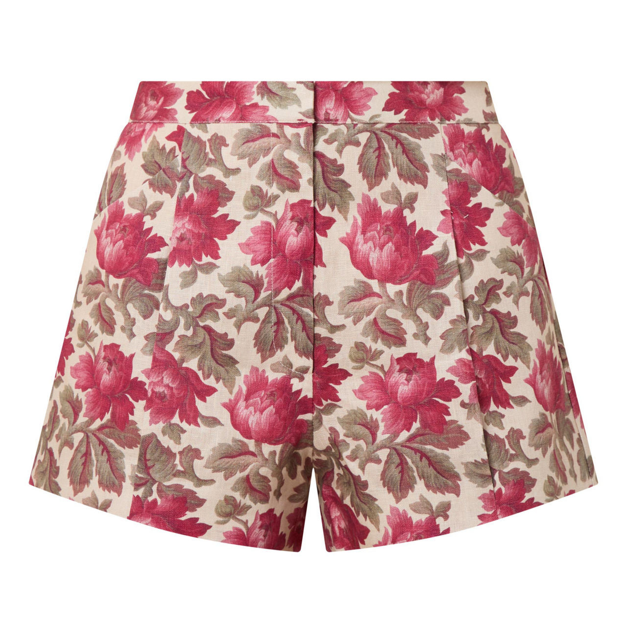 POSSE Rosalie Linen Floral Shorts - Multi | Brown Thomas (IE)