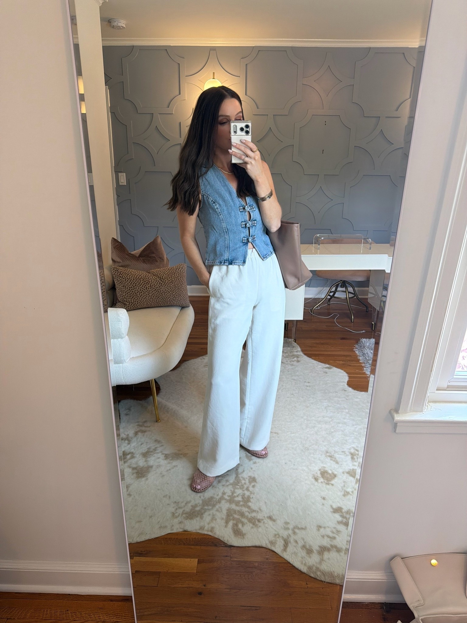 Easy elevated casual outfit! 
Vest: if you have a larger chest you could size up one
Pants: true to size
Shoes: true to size

#LTKootd #LTKOver40 #LTKSeasonal