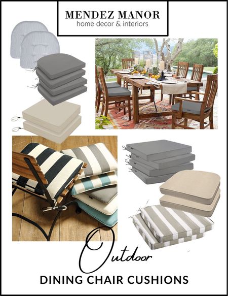 Replacement cushions for your outdoor dining chairs. 

Start looking now because they will sell out by summer! 

#outdoorfurniture #cushions #chair 

#LTKhome