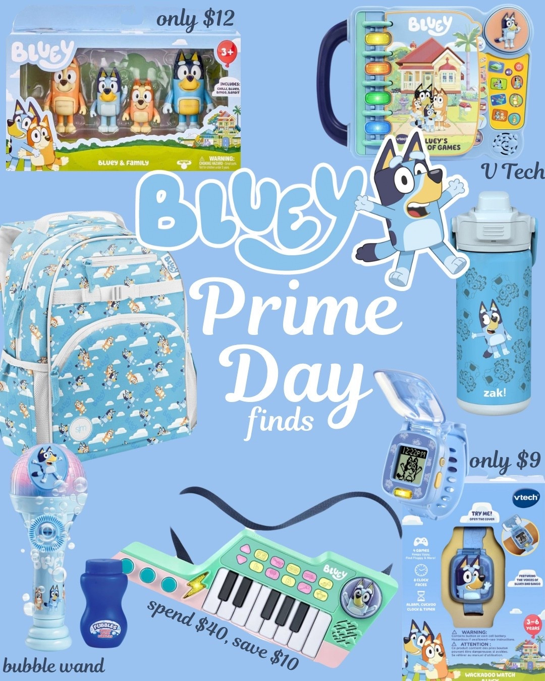 PRIME DAY SALES: bluey toys and gifts!

These are great toys for toddlers and even young kids! PLUS you can stack the spend $40 save $10 coupon on V Tech toys to save even more!!

Tags: prime day finds Amazon deals day sale sales kids kid toddler baby family toys play learning v tech music backpack school water bottle pretend learn bubble wand watch 

#LTKKids #LTKBaby #LTKSaleAlert