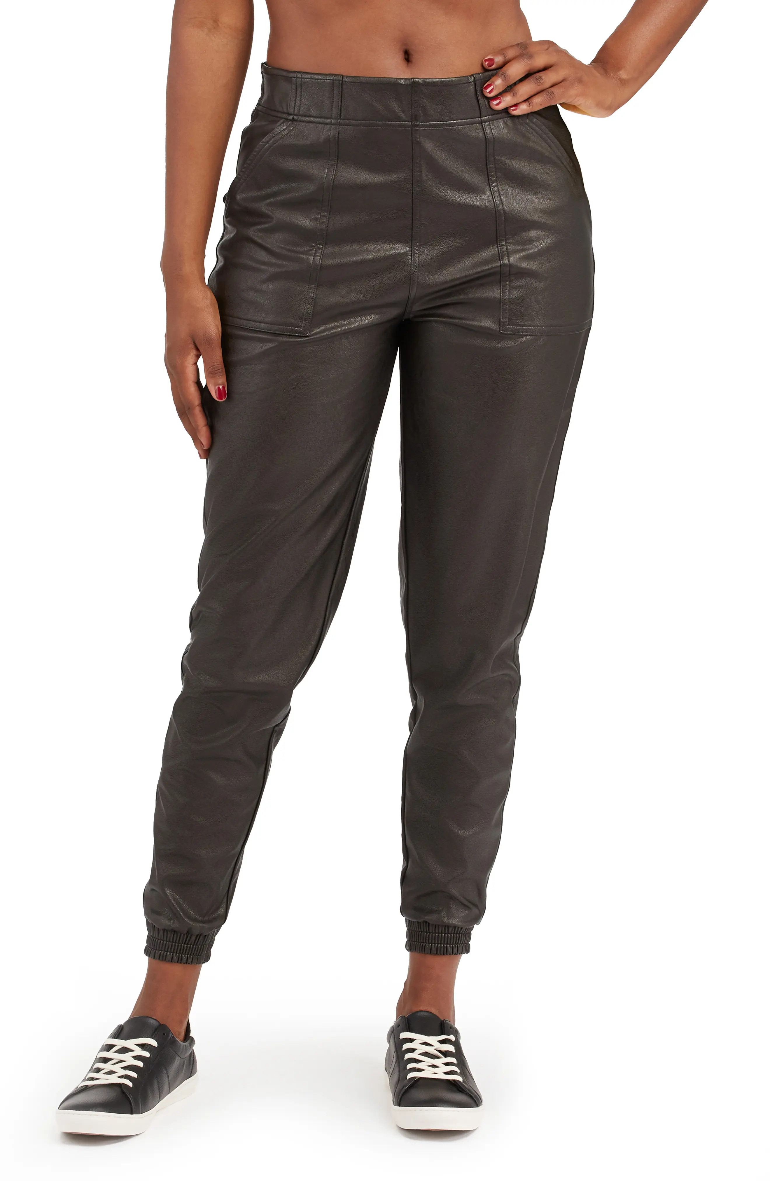 Women's Spanx Faux Leather Jogger Pants | Nordstrom