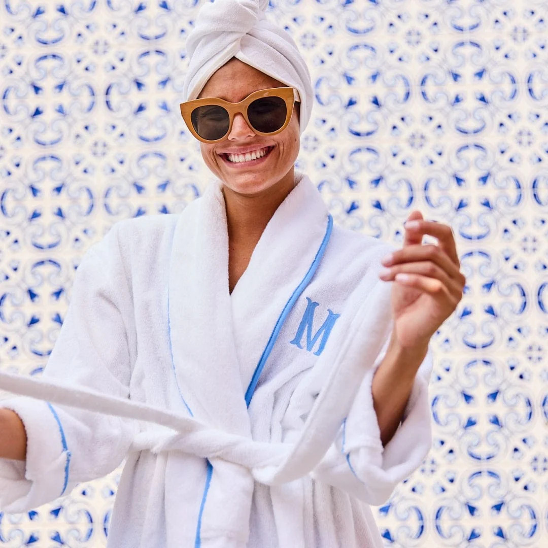 Women’s Personalized Long Plush Luxury Robe | Weezie Towels | Weezie Towels