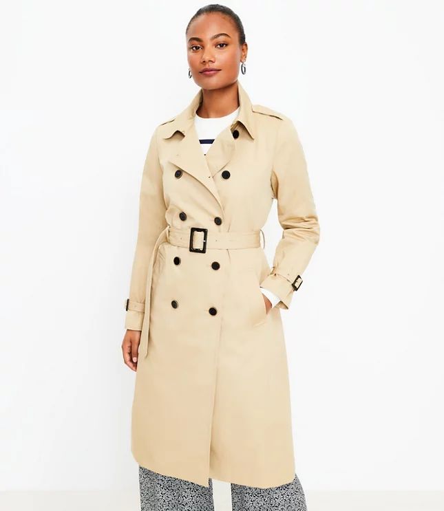 Double Breasted Trench Coat | LOFT